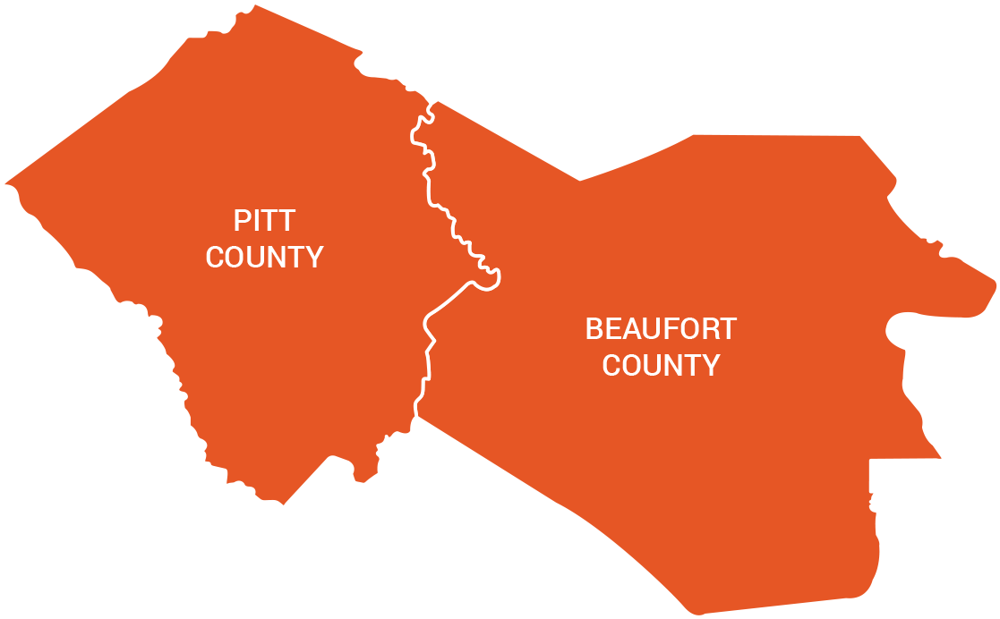 Map of counties